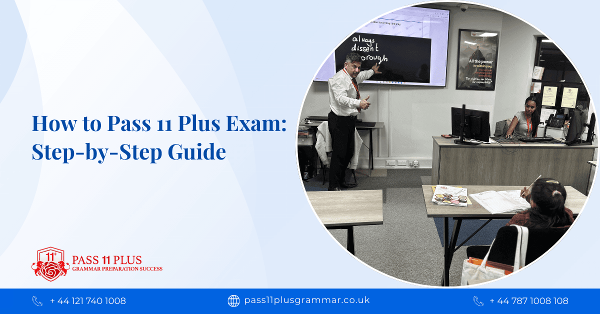 How to pass 11 plus exam step by step guide