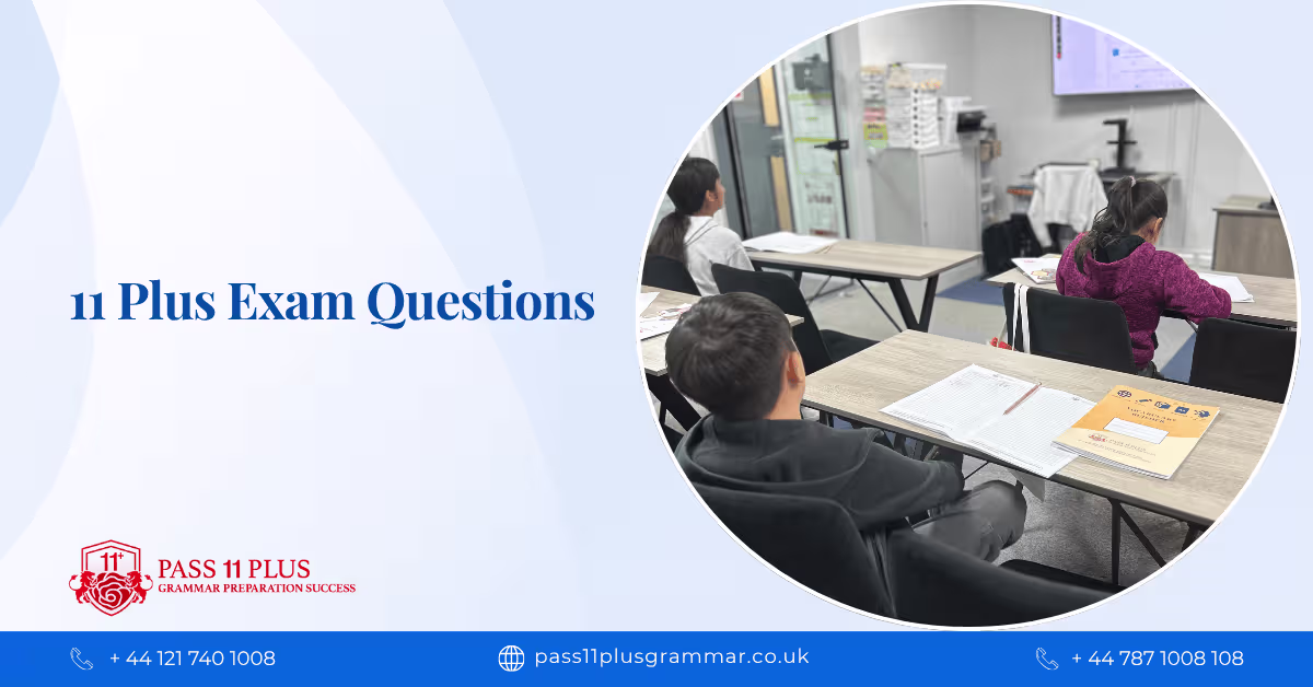 11 Plus Exam Questions: Examples and Answers for Maths, English, Verbal and Non-Verbal Reasoning
