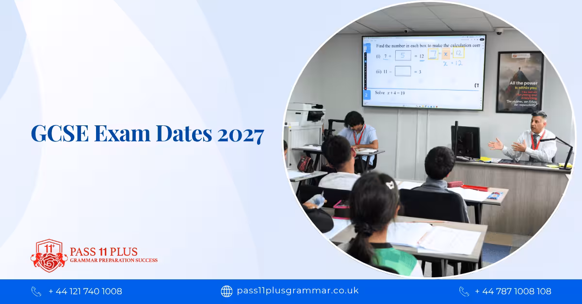 GCSE Exam Dates 2027