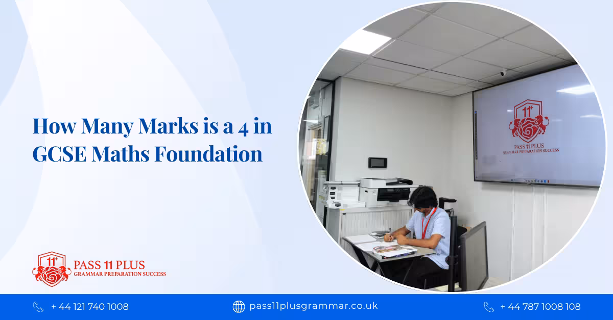 How Many Marks is a 4 in GCSE Maths Foundation