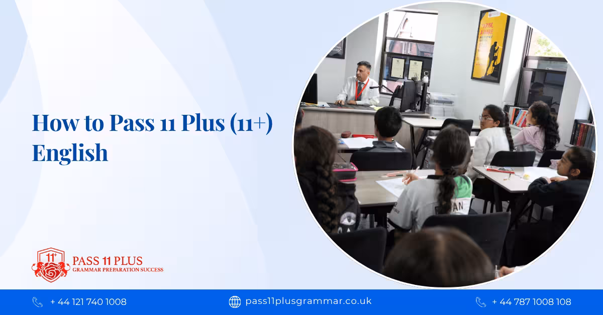 How to Pass 11 Plus (11+) English