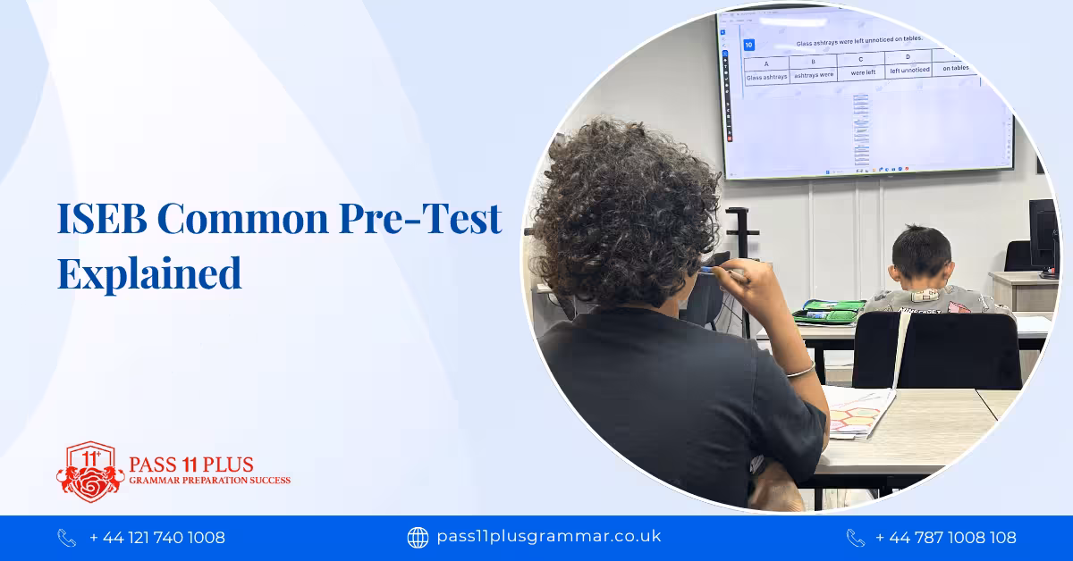 ISEB Common Pre-Test Explained