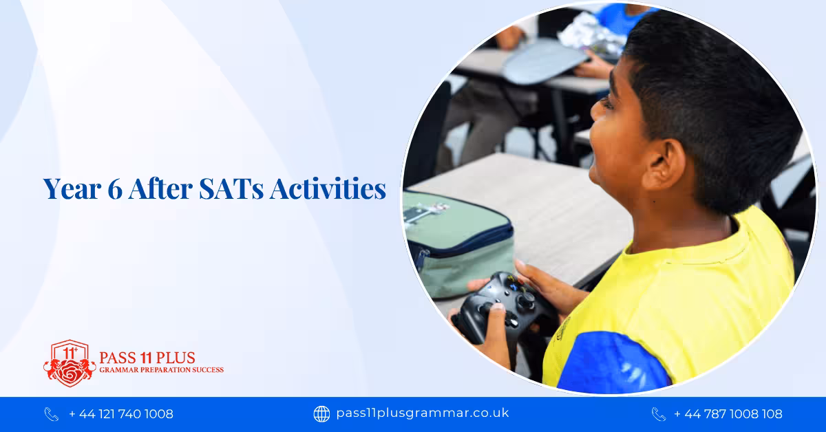 Year 6 After SATs Activities